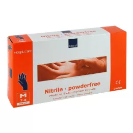 NITRIL Handschoenen versnellervrij poedervrij medium, 100 stuks