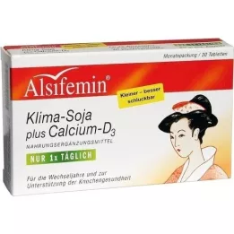 ALSIFEMIN klimaat soja plus calcium D3 -tabletten, 30 st