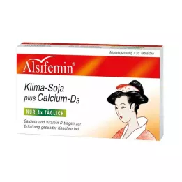 ALSIFEMIN Climate-Soja plus Calcium D3 tabletten, 30 stuks