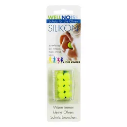 WELLNOISE Oordopjes voor kinderen blister, 4X2 stuks