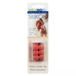 WELLNOISE Oordopjes huidblaar, 3X2 stuks