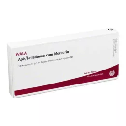 APIS BELLADONNA cum Mercurio ampullen, 10X1 ml