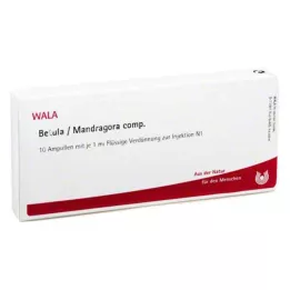BETULA/MANDRAGORA comp. ampullen, 10X1 ml