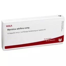 MYRISTICA SEBIFERA COMP.Ampullen, 10X1 ml