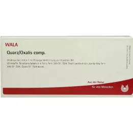 QUARZ/OXALIS comp. ampullen, 10X1 ml