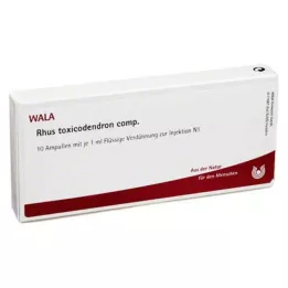 RHUS TOXICODENDRON COMP Ampullen, 10X1 ml