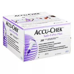 ACCU-CHEK Veilige T Pro Plus lancetten, 200 stuks