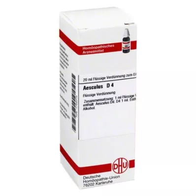 AESCULUS D 4 Verdunning, 20 ml