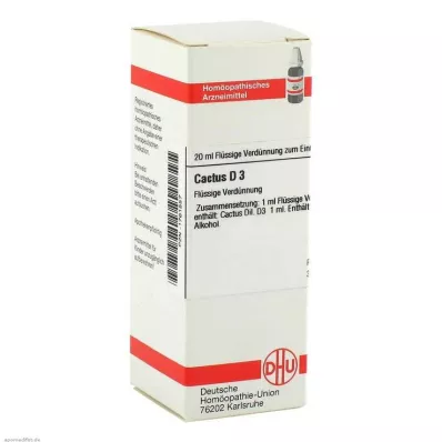 Cactus D 3, 20 ml Cactus D 3, 20 ml