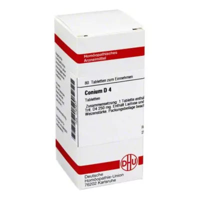 CONIUM D 4 tabletten, 80 stuks CONIUM D 4 tabletten, 80 stuks