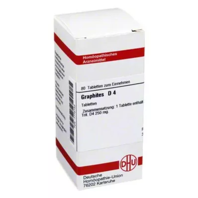 GRAPHITES D 4 tabletten, 80 stuks