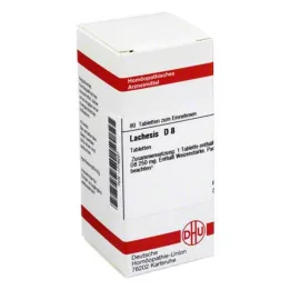 LACHESIS D 8 tabletten, 80 stuks