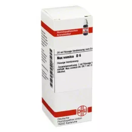 NUX VOMICA D 6 Verdunning, 20 ml