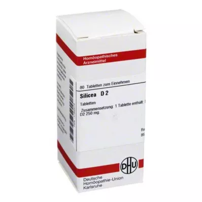 SILICEA D 2 tabletten, 80 stuks SILICEA D 2 tabletten, 80 stuks