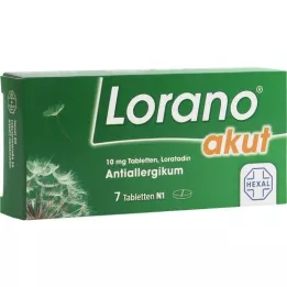 LORANO Acute tabletten, 7 st