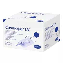 COSMOPOR I.V. Cherülenfixierverband 6x8 cm, 50 st