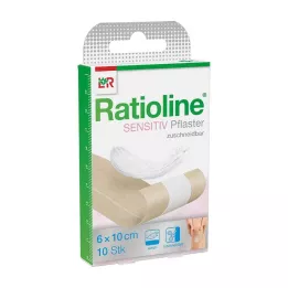 RATIOLINE gevoelig wondverband 6 cmx1 m, 1 st