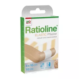 RATIOLINE elastisch wondverband 4 cmx1 m, 1 st