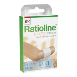 RATIOLINE elastisch wondverband 6 cmx1 m, 1 st