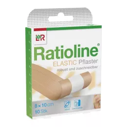 RATIOLINE elastisch wondverband 8 cmx1 m, 1 st