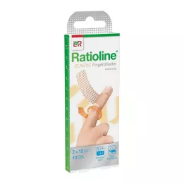 RATIOLINE elastische vingerverband 2x12 cm, 10 stuks