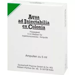 AQUA AD infectabilia ex Colonia ampullen, 10X5 ml
