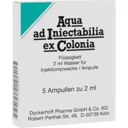 AQUA AD infectabilia ex Colonia ampullen, 5X2 ml
