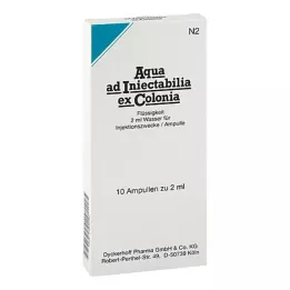 AQUA AD infectabilia ex Colonia ampullen, 10X2 ml