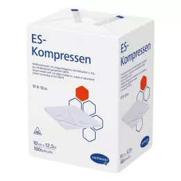 ES-KOMPRESSEN Unteril 10x12,5 cm 12 keer, 100 st