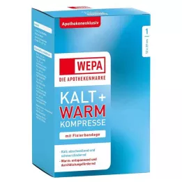 KALT-WARM Comprimeren 12x29 cm met bevestigingstape, 1 stuk