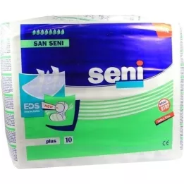 SAN SENI Plus anatomische sjablonen Night Gr.3, 10 st
