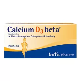 CALCIUM D3 beta bruistabletten, 100 stuks