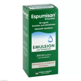 ESPUMISAN Emulsie voor beeldvormende diagnostiek, 250 ml
