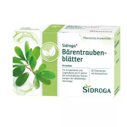 SIDROGA Berendruifbladtheefilterzakjes, 20X2,0 g
