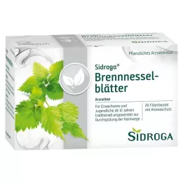 SIDROGA Brandnetelbladtheefilterzakjes, 20X1.5 g