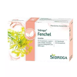 SIDROGA Venkeltheefilterzakjes, 20X2.0 g