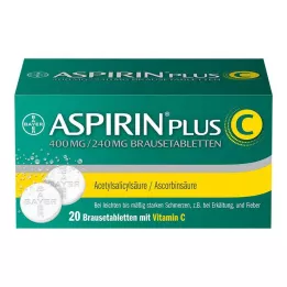 ASPIRIN plus C bruistabletten, 20 stuks