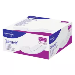 ZETUVIT Absorberende kompressen niet-steriel 10x20 cm, 30 stuks