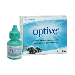 OPTIVE Oogdruppels, 3X10 ml