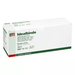 IDEALBINDE Lohmann 8 cmx5 m met lus, 10 st
