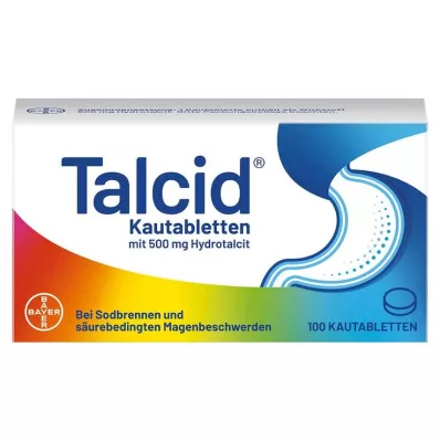 TALCID Kauwtabletten, 100 stuks TALCID Kauwtabletten, 100 stuks