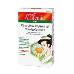 ALSIFEMIN 100 Climate Active met Soja 1x1 Capsules, 30 stuks