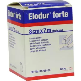 ELODUR sterk compressieverband 8 cmx7 m, 1 stuk