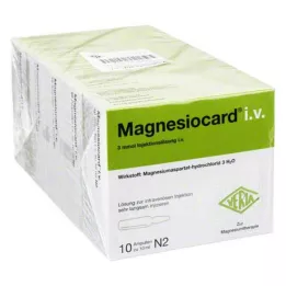 MAGNESIOCARD i.v. Injectieoplossing, 50X10 ml