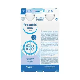 FRESUBIN ENERGY DRINK Neutrale drinkfles, 4X200 ml
