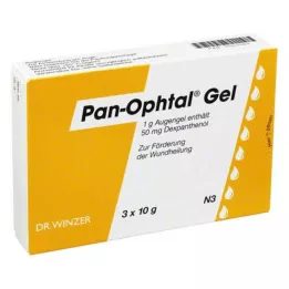 PAN OPHTAL Gel, 3X10 gram