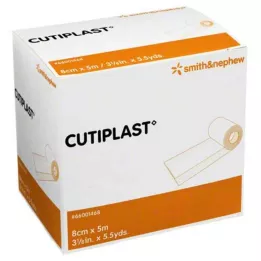 CUTIPLAST 8 cmx5 m wondverband in dispenser, 1 P