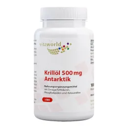 Krillolie 500 mg Antarctische capsules, 100 stuks