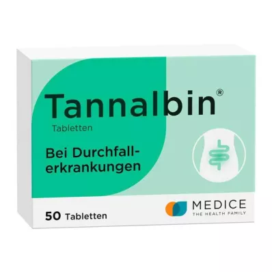 TANNALBIN Tabletten, 50 stuks TANNALBIN Tabletten, 50 stuks