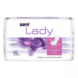 SENI Lady Incontinentie Pad super, 15 stuks